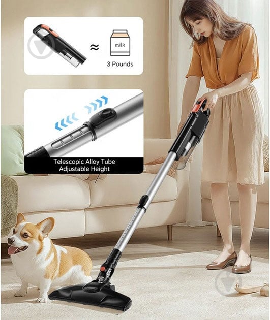 Пилосос ENCHEN Vacuum Cleaner V3 black - фото 15