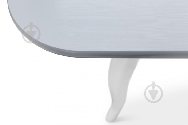 Стіл обідній Кантрі сірий/білий - фото 4