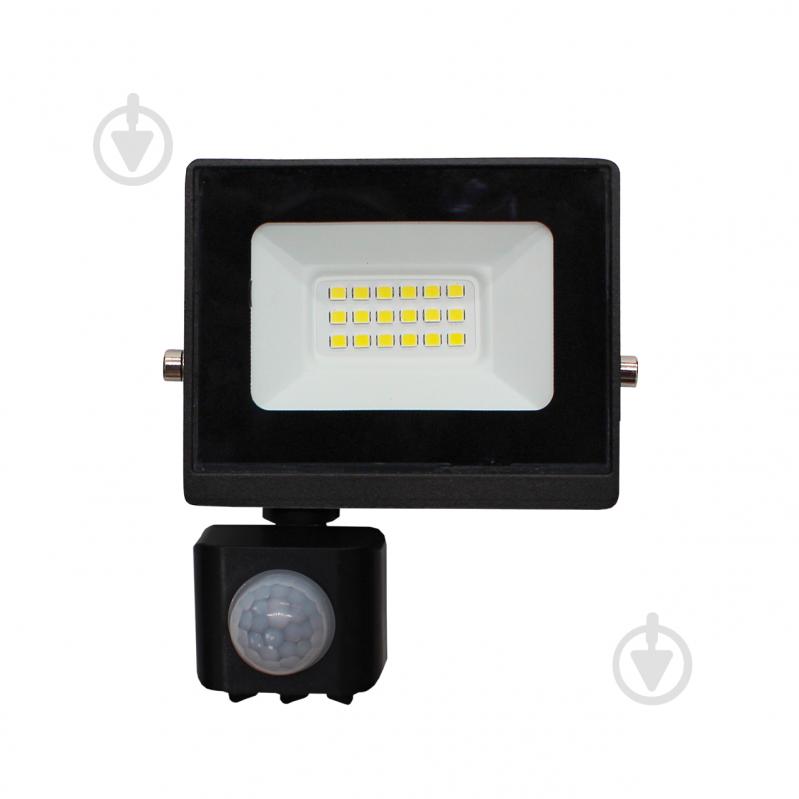 Прожектор світлодіодний Eurolamp 20 Вт IP65 чорний LED-FL-20/65(sensor) - фото 2