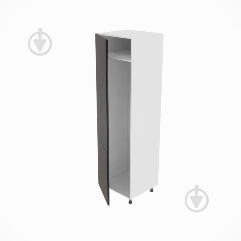 Шафа під холодильник Софі (П 60 Х (720)) графіт сірий/білий Світ Меблів - фото 2 Шафа під холодильник Софі (П 60 Х (720)) графіт сірий/білий Світ Меблів - фото 2