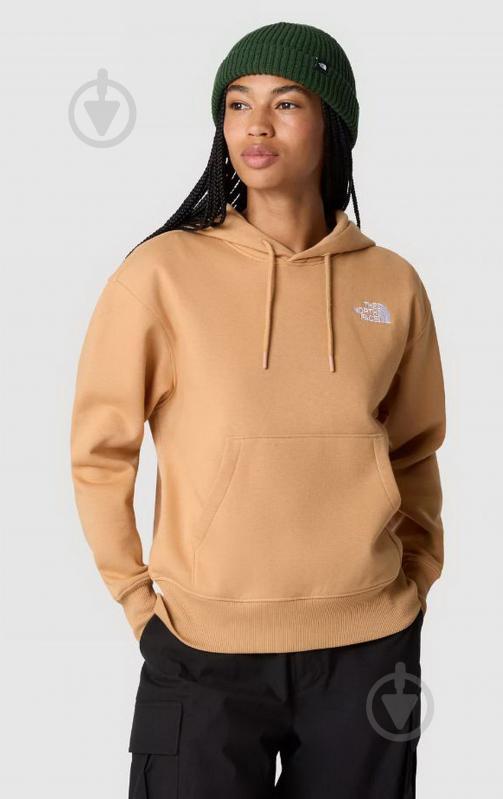 Джемпер THE NORTH FACE W ESSENTIAL HOODIE NF0A7ZJDI0J1 р.XL бежевий - фото 1