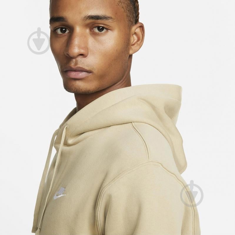 Джемпер Nike NSCLUB HOODIE PO BB BV2654-250 р.M бежевий - фото 4