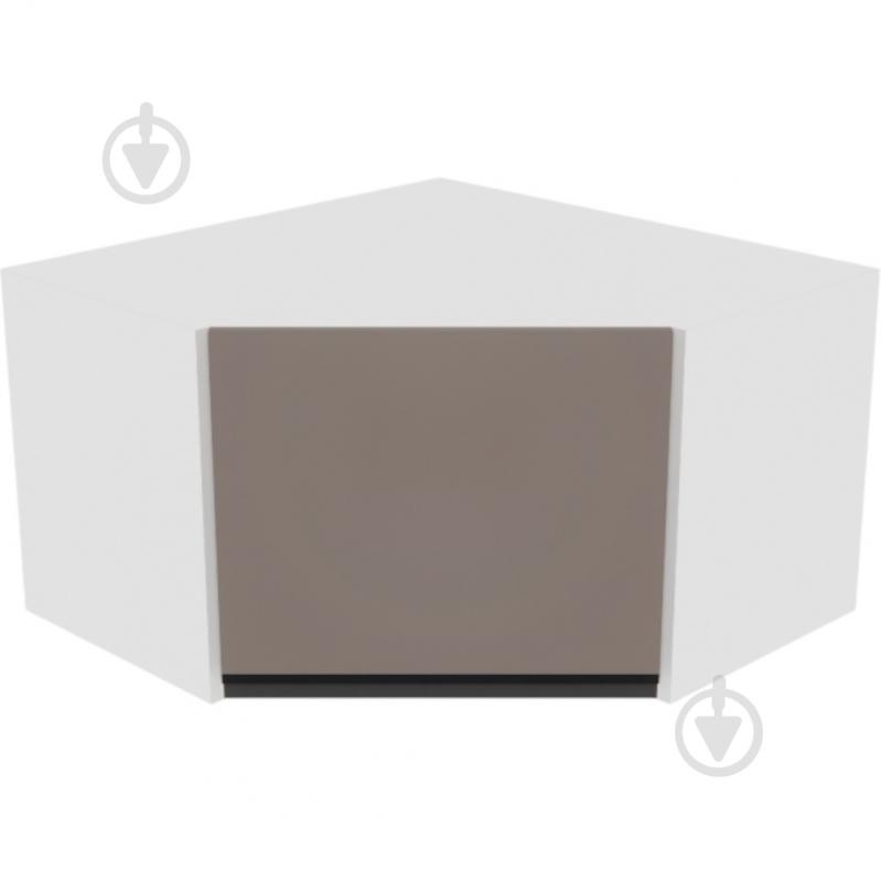 Шафа Софі (А 60х60 (320) ліва) глиняний сірий/білий Світ Меблів - фото 1 Шафа Софі (А 60х60 (320) ліва) глиняний сірий/білий Світ Меблів - фото 1