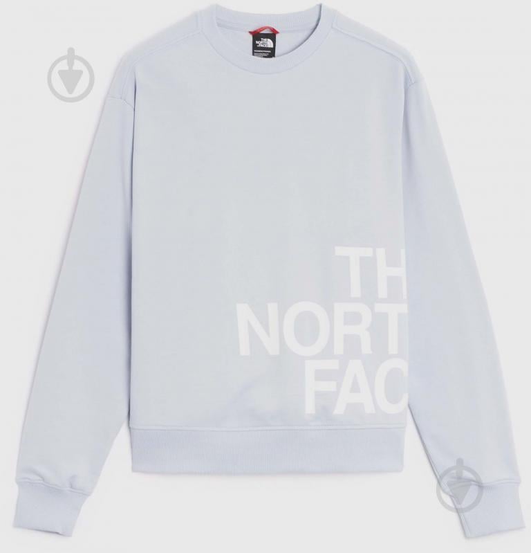 Світшот THE NORTH FACE W BLOWN UP LOGO CREW NF0A8545I0E1 р.XL блакитний - фото 1