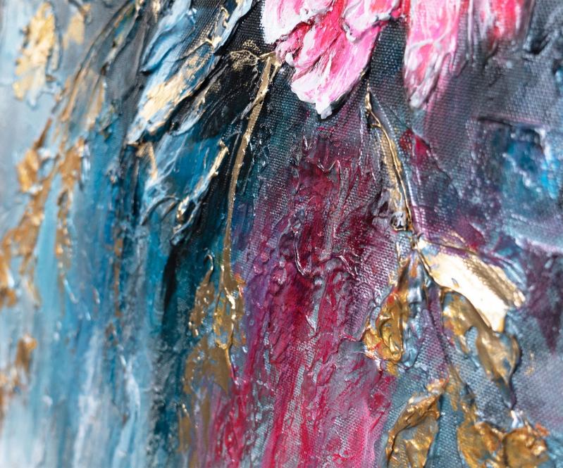 Картина на полотні Букет півоній 115x50 см YS-Art - фото 7