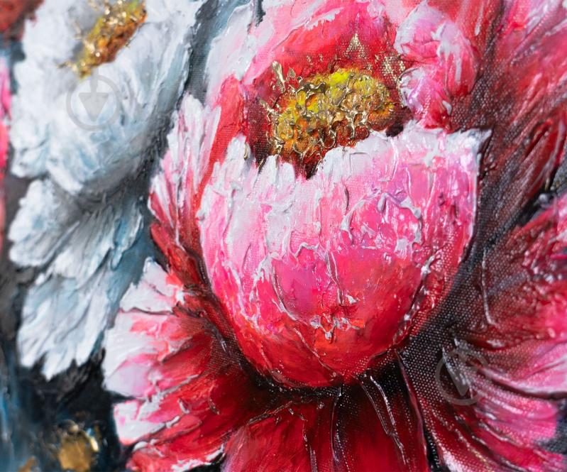 Картина на полотні Букет півоній 115x50 см YS-Art - фото 4