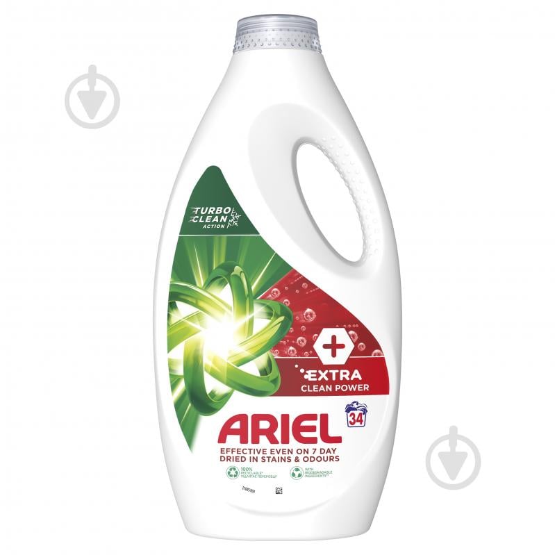 Гель для машинного та ручного прання Ariel Extra clean 1,7 л - фото 2