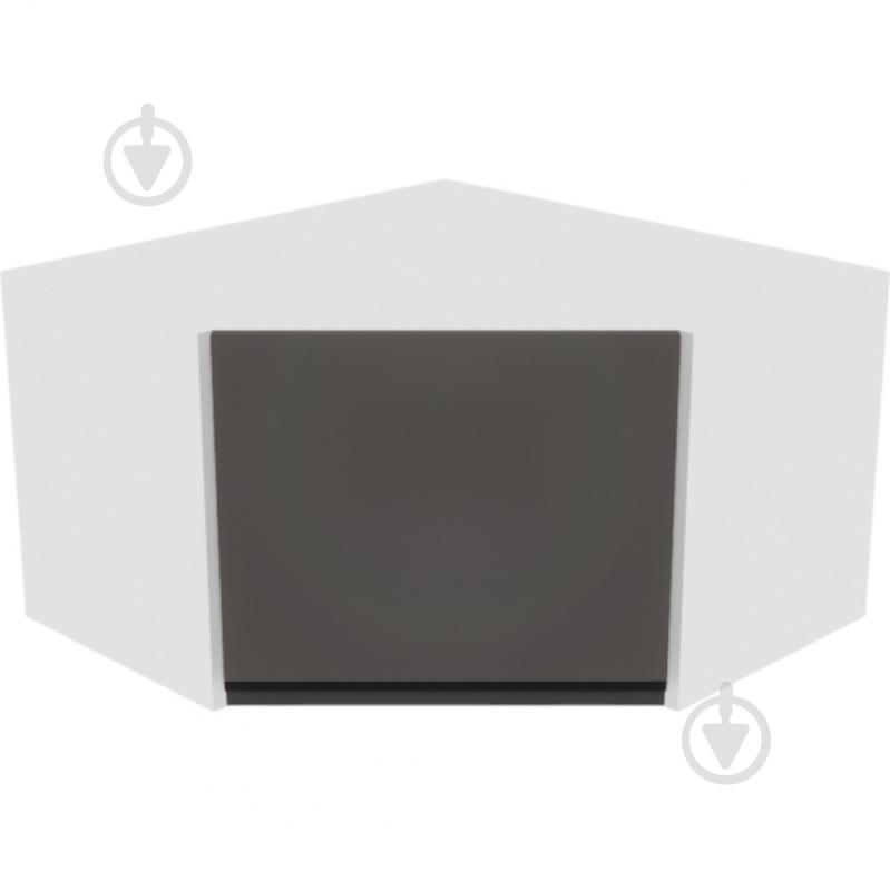 Шафа Софі (А 60х60 (320) ліва) графіт сірий/білий Світ Меблів - фото 1 Шафа Софі (А 60х60 (320) ліва) графіт сірий/білий Світ Меблів - фото 1