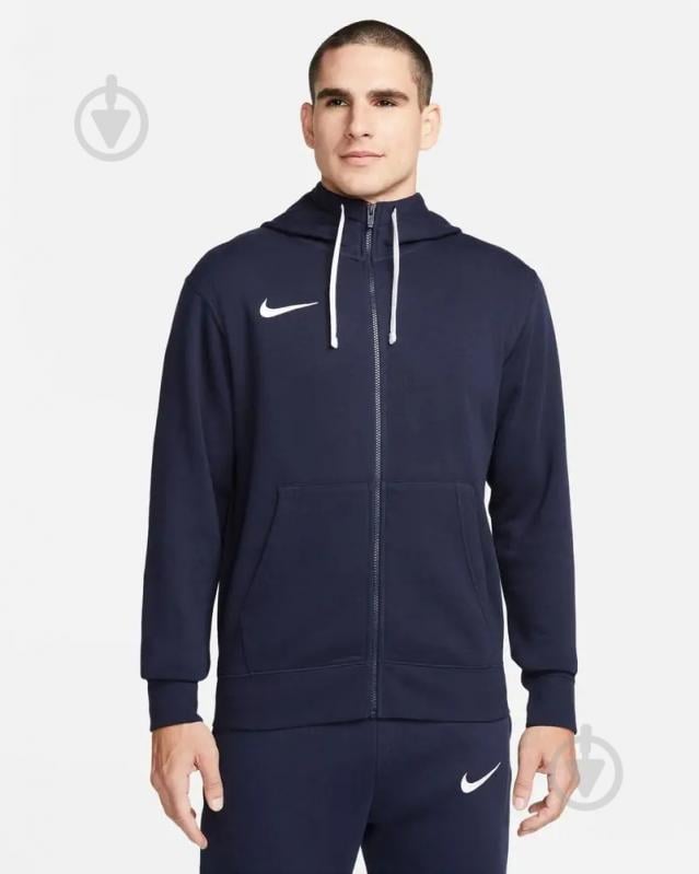 Джемпер Nike NK FLC PARK20 FZ HOODIE CW6887-451 р.M синий - фото 1