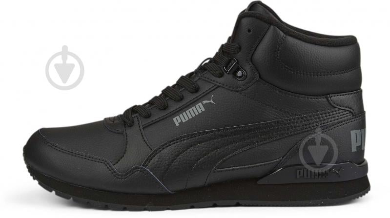 Ботинки Puma ST RUNNER V3 MID L PUMA BLACK-PUMA BLACK 38763801 р.42,5 черный - фото 1