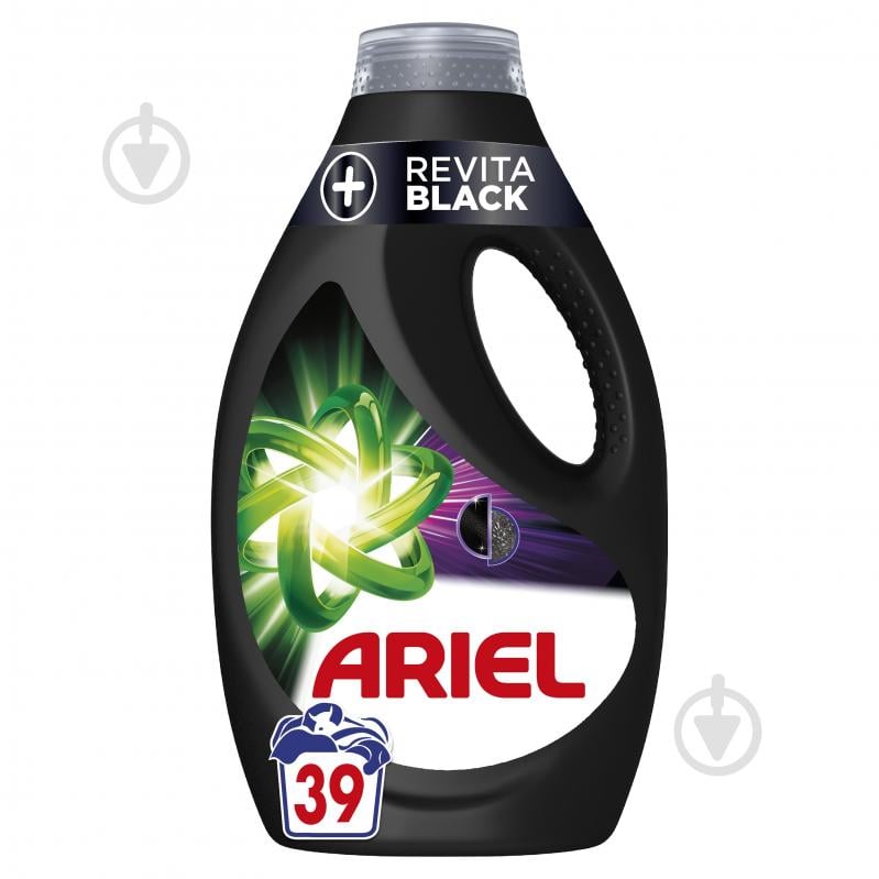 Гель для машинной и ручной стирки Ariel + Revitablack 1,95 л - фото 1