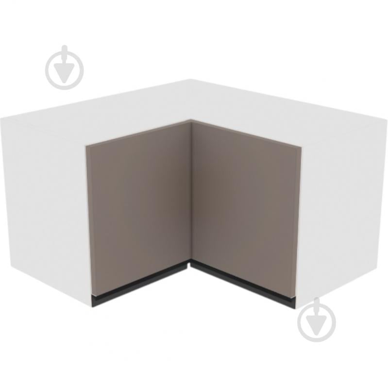 Шкаф Софи (А 60х60 прямой (320) правая) глиняный серый/белый Світ Меблів - фото 1 Шкаф Софи (А 60х60 прямой (320) правая) глиняный серый/белый Світ Меблів - фото 1