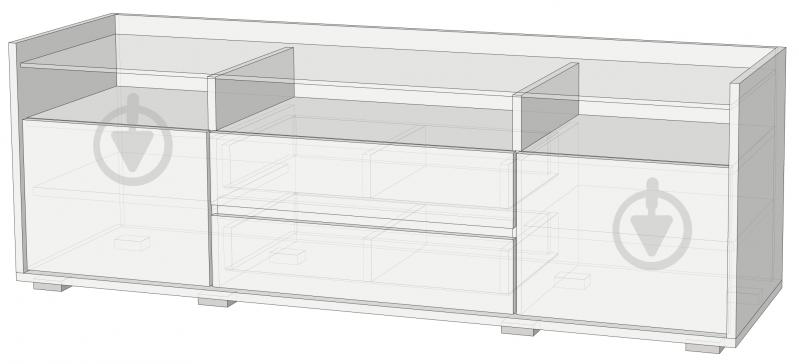 Тумба под ТВ № 4 нимфея альба - фото 1 Тумба под ТВ № 4 нимфея альба - фото 1