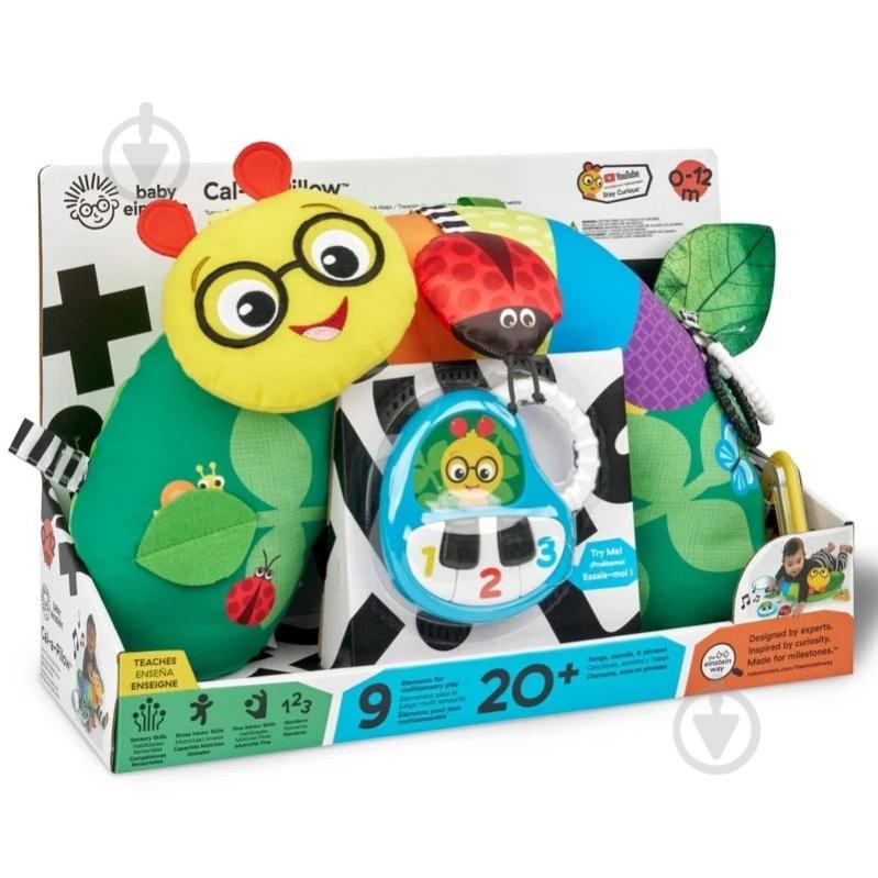 Развивающая игрушка Baby Einstein "Cal-a-Pillow" 16756 - фото 2 Развивающая игрушка Baby Einstein "Cal-a-Pillow" 16756 - фото 2