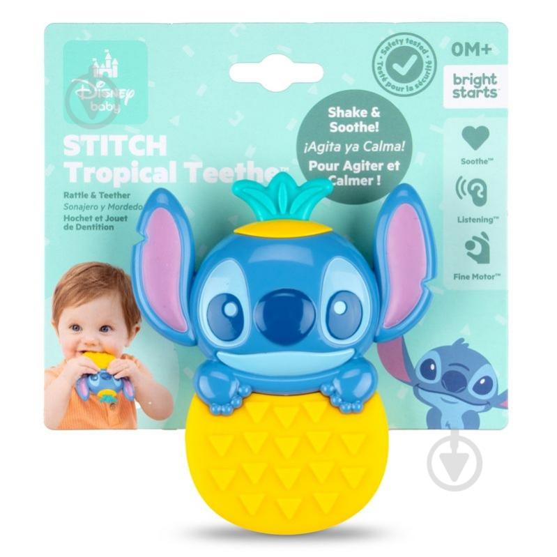 Игрушка-прорезыватель Baby Einstein "Stitch Tropical Teethe" 17471 - фото 2 Игрушка-прорезыватель Baby Einstein "Stitch Tropical Teethe" 17471 - фото 2