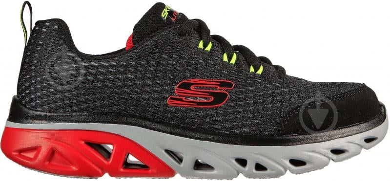 Кроссовки Skechers Glide-Step 403800L BKRD р.33,5 черные - фото 1