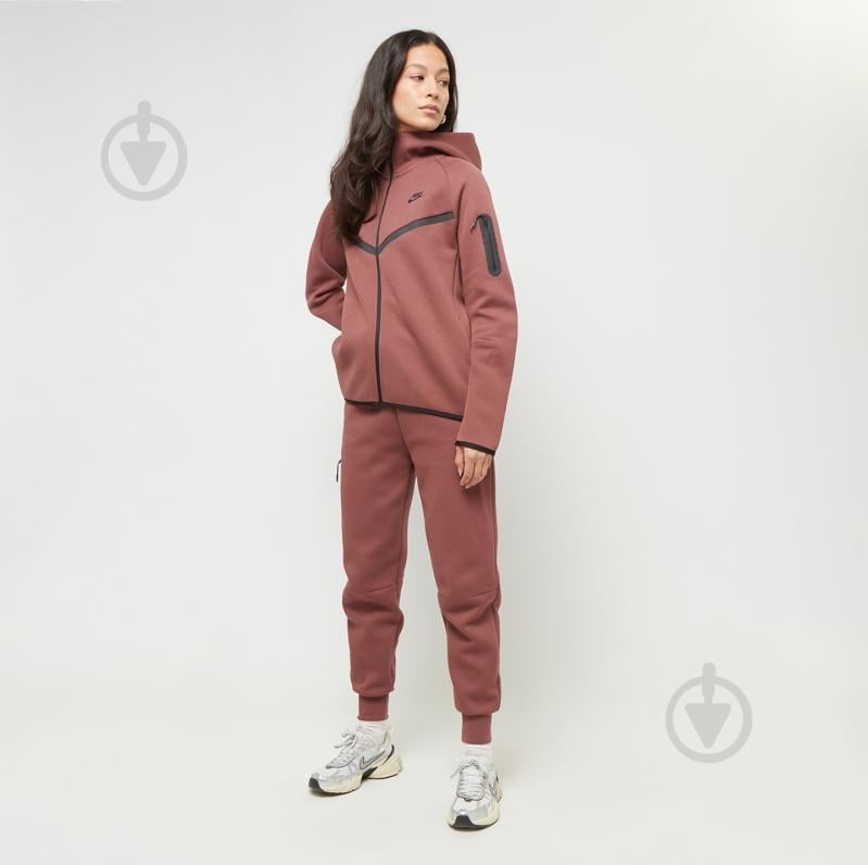 Штани Nike W NSW TCH FLC WR FZ HDY HV6779-218 р.XS коричневий - фото 5