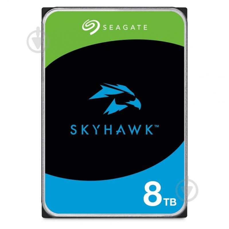 Жорсткий диск Seagate SkyHawk HDD 8TB ST8000VX010 8 ТБ 3,5" SATA III (274277) silver - фото 1 Жорсткий диск Seagate SkyHawk HDD 8TB ST8000VX010 8 ТБ 3,5" SATA III (274277) silver - фото 1
