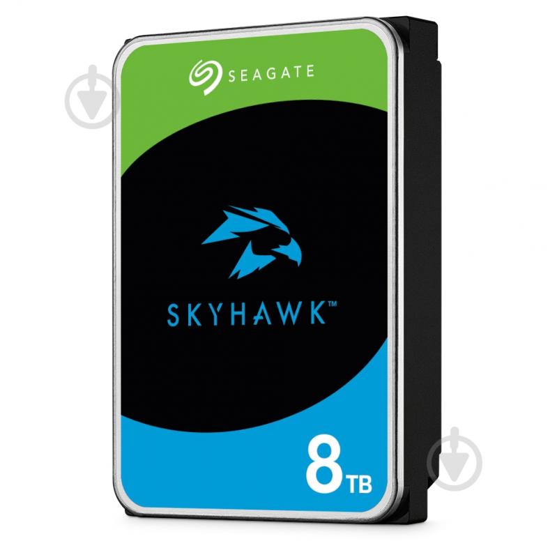 Жорсткий диск Seagate SkyHawk HDD 8TB ST8000VX010 8 ТБ 3,5" SATA III (274277) silver - фото 2 Жорсткий диск Seagate SkyHawk HDD 8TB ST8000VX010 8 ТБ 3,5" SATA III (274277) silver - фото 2
