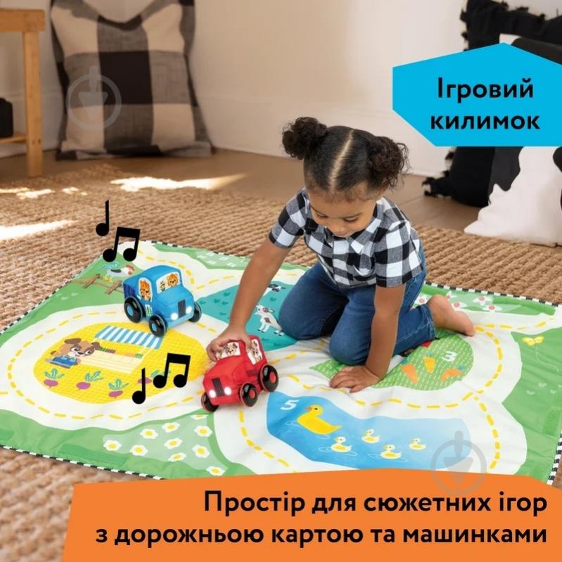 Развивающий коврик Baby Einstein Busy Barnyard 17327 - фото 4
