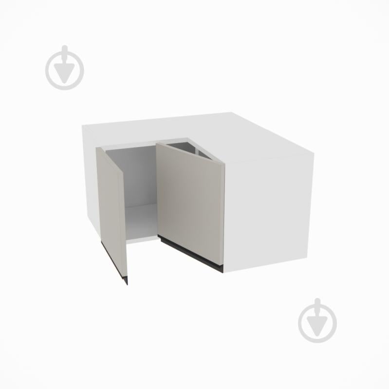 Шкаф Софи (А 60х60 прямой (320) левая) кашемир/белый Світ Меблів - фото 2 Шкаф Софи (А 60х60 прямой (320) левая) кашемир/белый Світ Меблів - фото 2