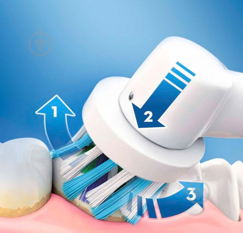 Електрична зубна щітка Oral-B Vitality D100 Pro 3D White - фото 5
