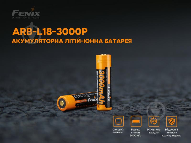 Зарядное устройство 18650 Fenix ​​(3000 mAh) - фото 3