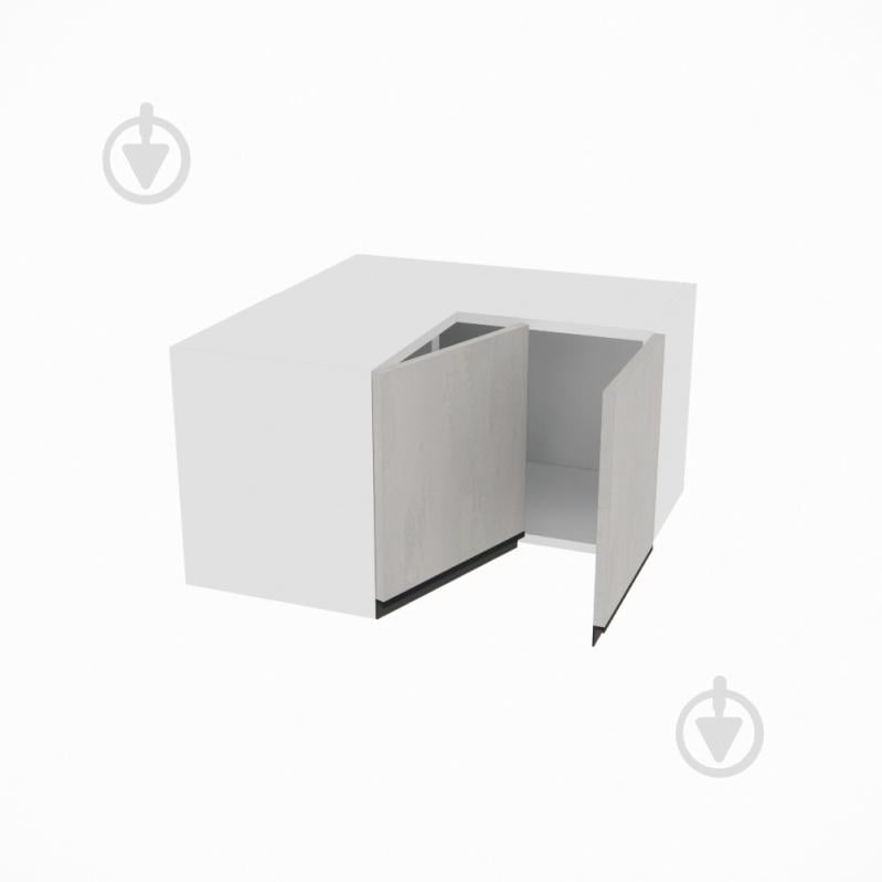 Шкаф Софи (А 60х60 прямой (320) правая) шелковый камень/белый Світ Меблів - фото 2