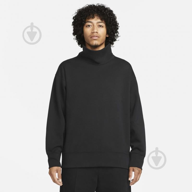 Світшот Nike NK TCH FLC TURTLE NECK FB8169-010 р.M чорний - фото 1