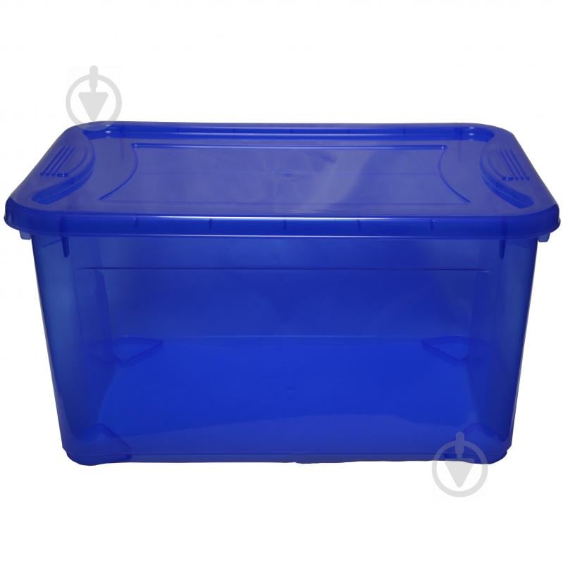 Контейнер для зберігання Ал-Пластик «Easy Box» 14 л синій 380x265x200 мм - фото 1