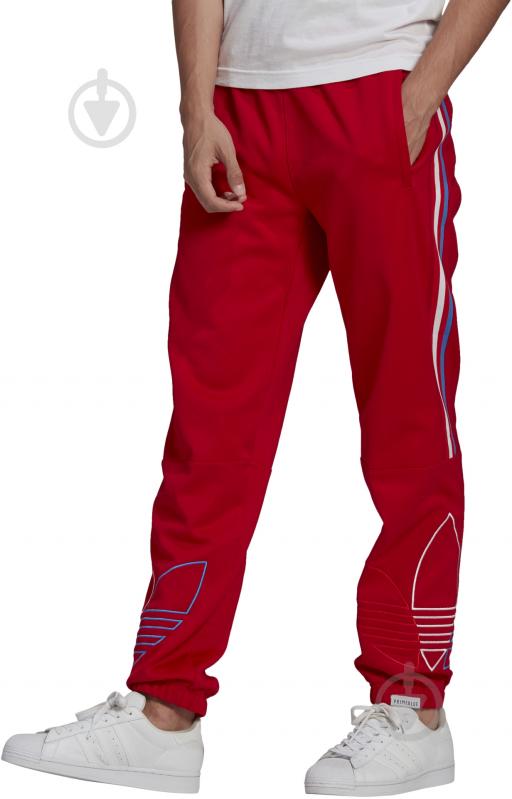 Брюки Adidas FTO TP GN3557 р. S красный - фото 1