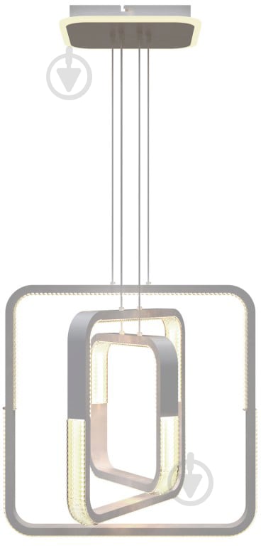 Люстра светодиодная Victoria Lighting с пультом д/у 110 Вт белый Hermes/SP3 white - фото 1