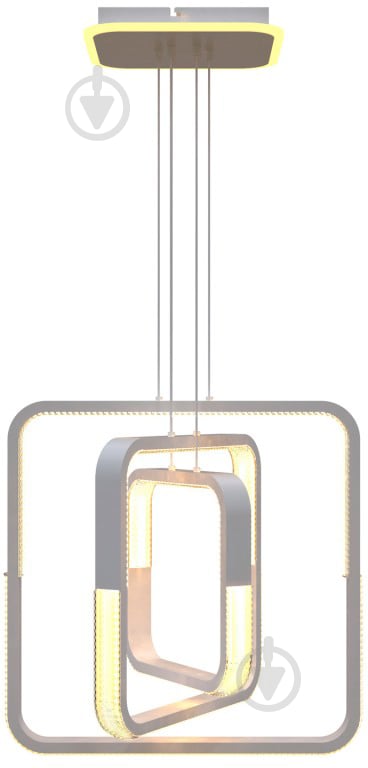 Люстра светодиодная Victoria Lighting с пультом д/у 110 Вт белый Hermes/SP3 white - фото 2