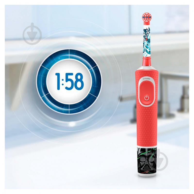 Електрична зубна щітка Oral-B Kids D100 Star Wars - фото 5