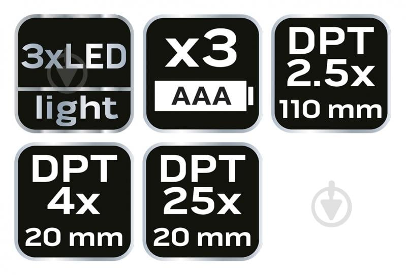 Скло збільшувальне NEO tools 06-129 - фото 5
