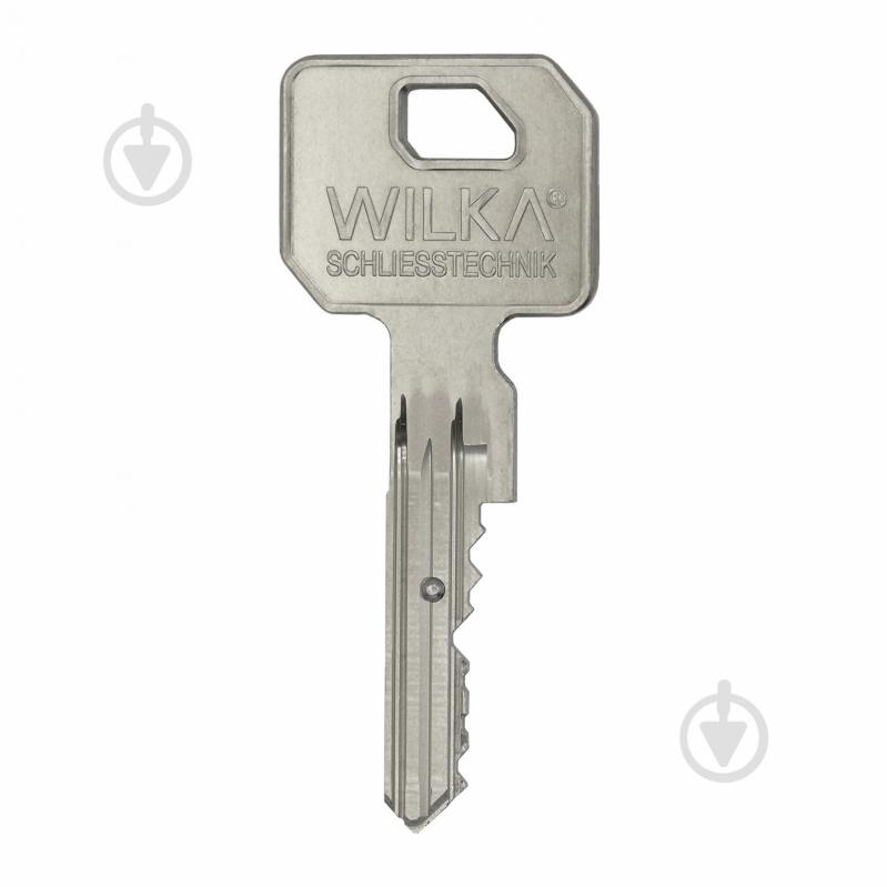 Цилиндр Wilka 30x30 ключ-ключ 60 мм сатин 1400 C Premium 130 - фото 3