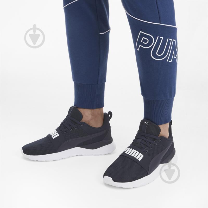 Кроссовки мужские демисезонные Puma Anzarun Lite Bold 37236205 р.43 темно-синие - фото 7