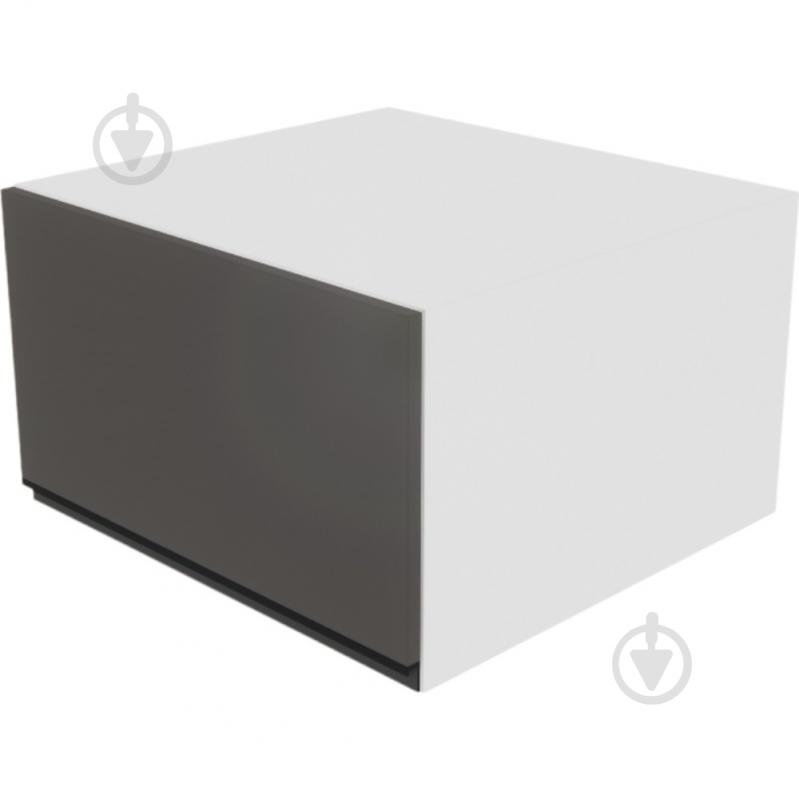 Шафа Софі (А 60 (570)) графіт сірий/білий Світ Меблів - фото 1 Шафа Софі (А 60 (570)) графіт сірий/білий Світ Меблів - фото 1