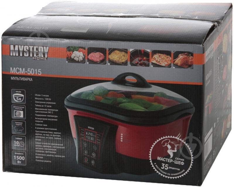 Мультиварка Mystery MCM-5015 red - фото 7