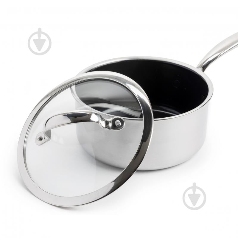 Набор ковшей GreenPan Premiere, 16/18/20 см, 1.6/2,1/3,1 л с керамическим покрытием (CC003822-001) - фото 4 Набор ковшей GreenPan Premiere, 16/18/20 см, 1.6/2,1/3,1 л с керамическим покрытием (CC003822-001) - фото 4