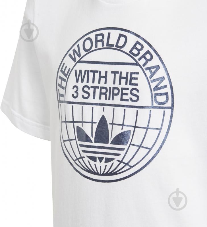 Футболка Adidas TEE GN4126 белый - фото 4