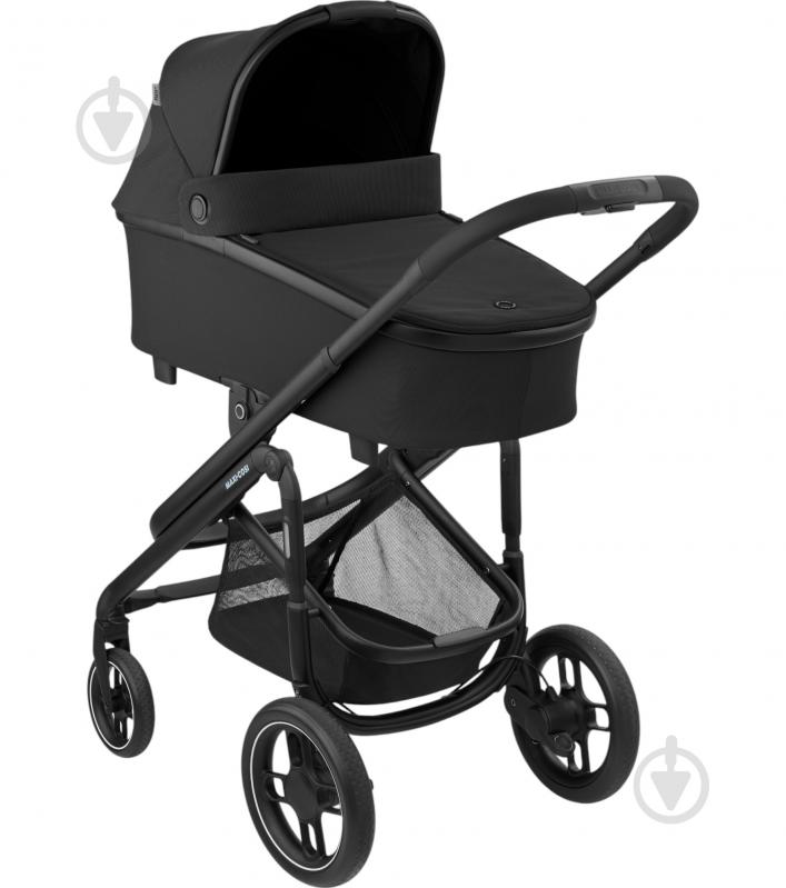 Коляска универсальная 2 в 1 Maxi-Cosi Plaza Plus Essential Black - фото 5