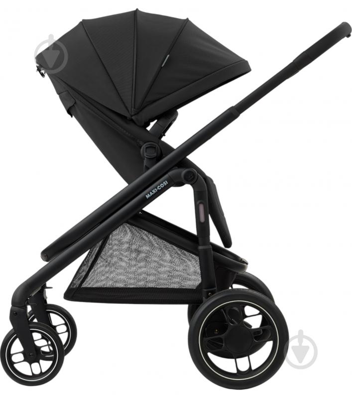 Коляска универсальная 2 в 1 Maxi-Cosi Plaza Plus Essential Black - фото 8