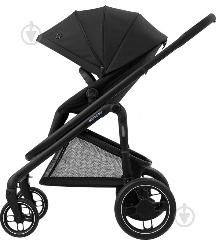 Коляска универсальная 2 в 1 Maxi-Cosi Plaza Plus Essential Black - фото 9