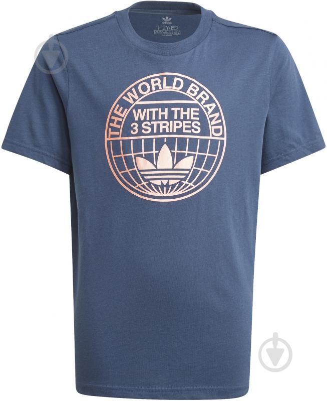 Футболка Adidas TEE GN4127 синий - фото 1