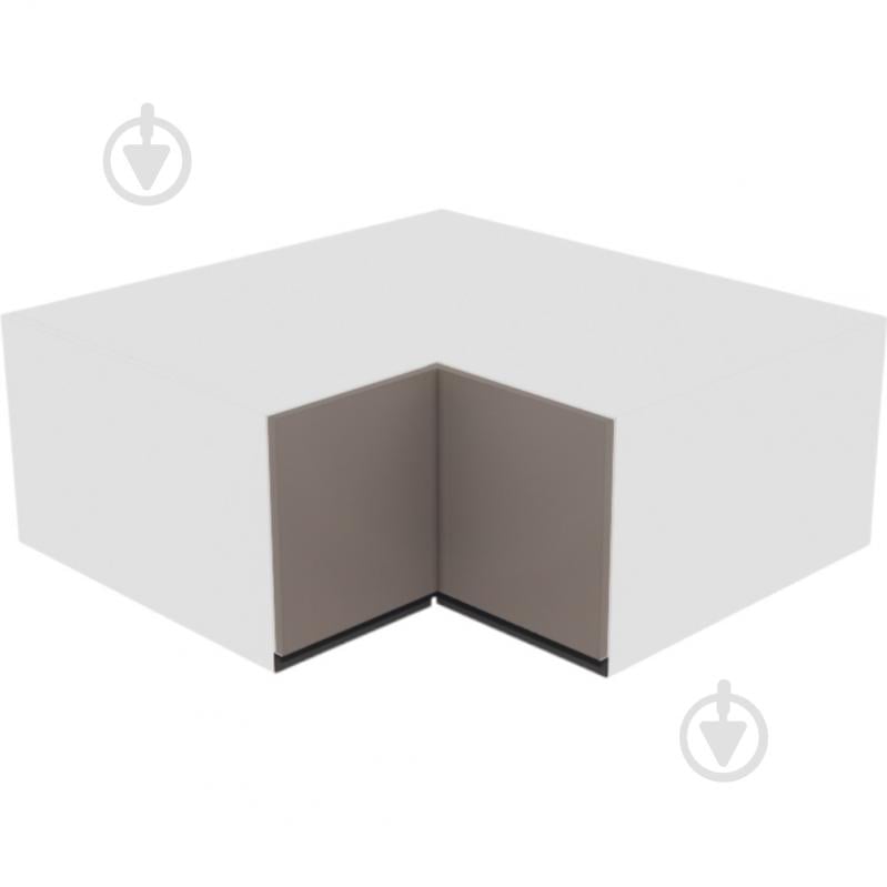 Шафа Софі (А 90х90 прямий (570) ліва) глиняний сірий/білий Світ Меблів - фото 1 Шафа Софі (А 90х90 прямий (570) ліва) глиняний сірий/білий Світ Меблів - фото 1