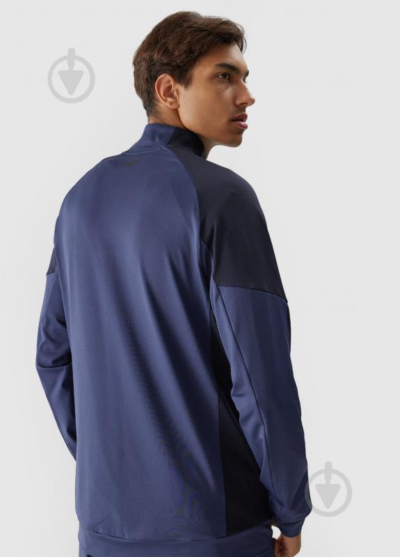 Джемпер 4F SWEATSHIRT FNK M210 4FAW23TFSWM210-32S р.S синий - фото 5