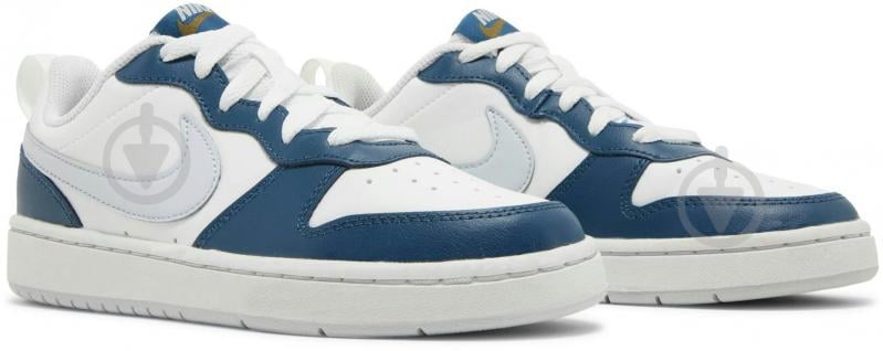 Кросівки дитячі демісезонні Nike COURT BOROUGH LOW 2 (GS) BQ5448-121 р.35,5 білі - фото 3