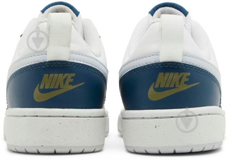 Кросівки дитячі демісезонні Nike COURT BOROUGH LOW 2 (GS) BQ5448-121 р.35,5 білі - фото 4