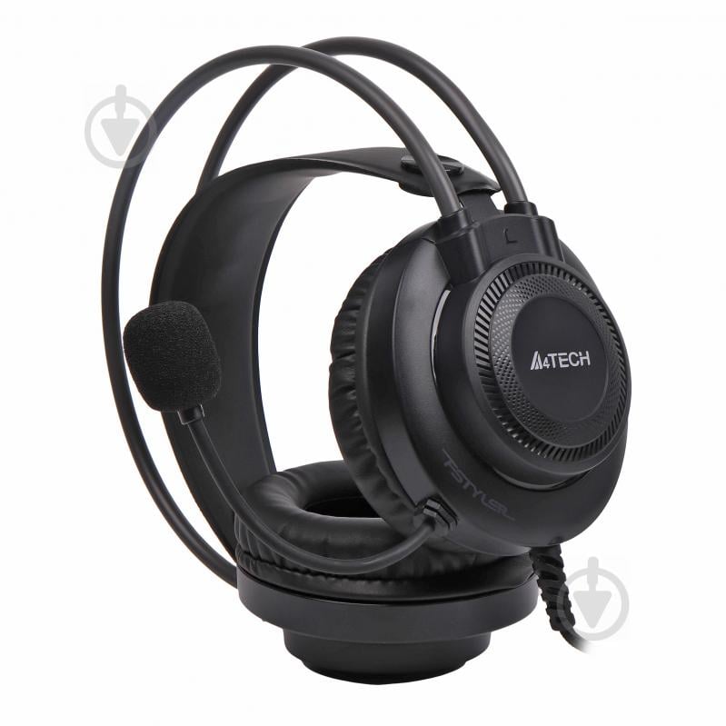 Наушники A4Tech FH200U (Grey) grey (FH200U (Grey)) Fstyler USB Stereo Headphone - фото 1